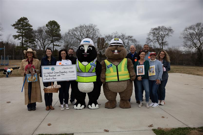Students at Walnut Grove Elementary participate in a Book Character Parade